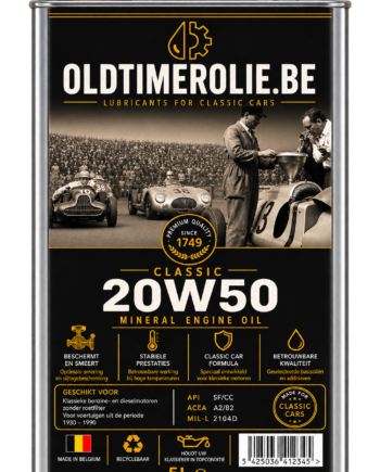 Oldtimerolie.be Classic 20W50